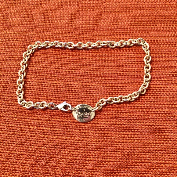 Jewelry Tiffany Co Return To Tiffany New York Sterling Silver Oval